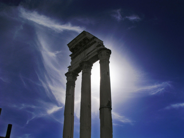 Tall pillar side pillars sun #3 free wallpaper for desktop - medium preview image