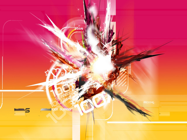 Bird flying bright pink yellow #4 free wallpaper for desktop - medium preview image