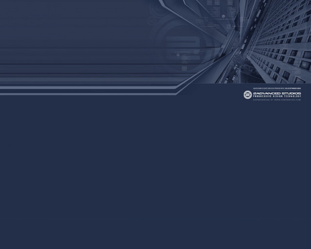 Blue black building clock background free wallpaper for desktop - medium preview image