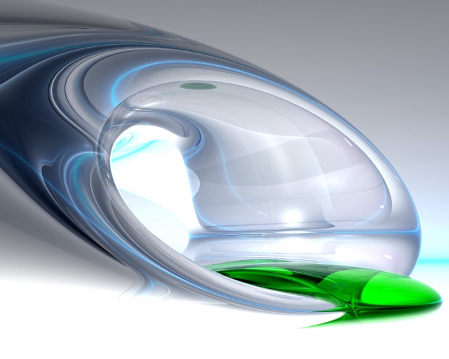 Glass vase green leaf white free wallpaper for desktop - medium preview image