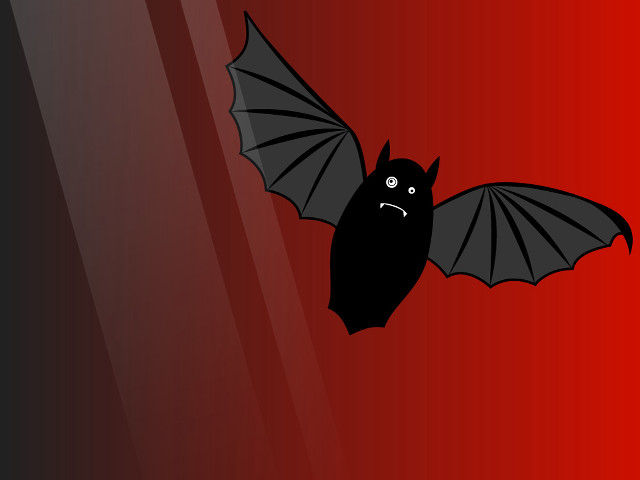 Bat sad face wings flying free wallpaper for desktop - medium preview image
