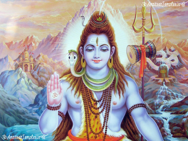 Hindu god hands air mountain free wallpaper for desktop - medium preview image