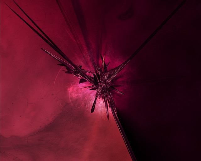 Red black flower sky background #2 free wallpaper for desktop - medium preview image