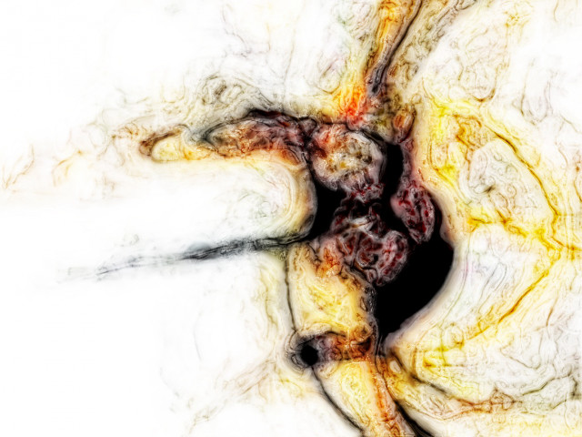 Strange face fiery wings flaming free wallpaper for desktop - medium preview image