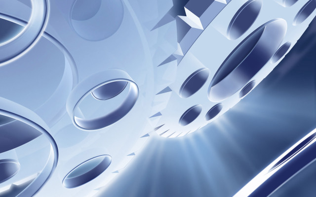 Metal closeup blue background white #3 free wallpaper for desktop - medium preview image