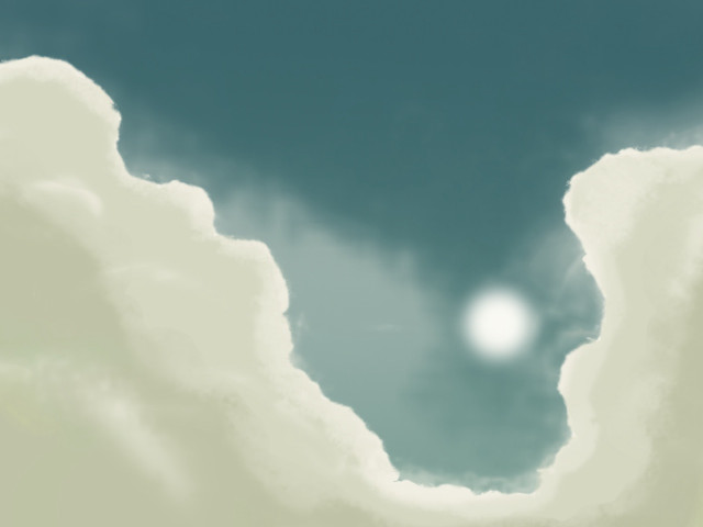 Sky clouds sun distance blue #2 free wallpaper for desktop - medium preview image