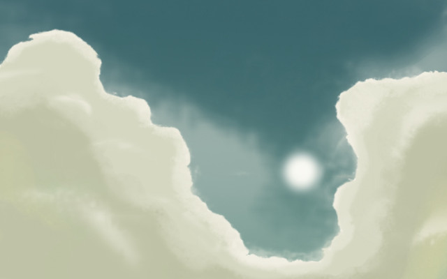 Sky clouds sun distance blue #6 free wallpaper for desktop - medium preview image