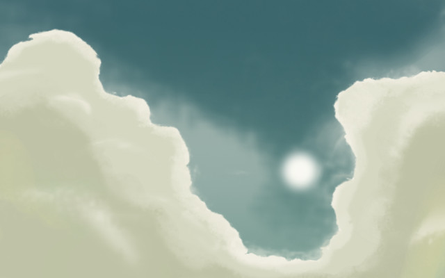 Sky clouds sun distance blue #8 free wallpaper for desktop - medium preview image