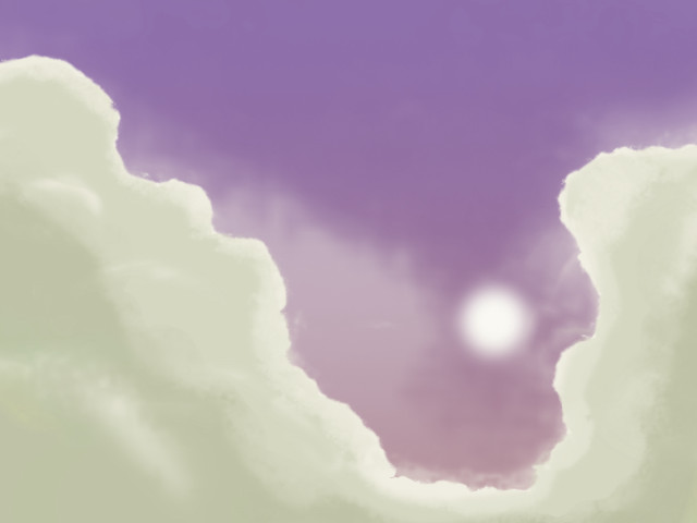 Purple sky clouds bright sun #4 free wallpaper for desktop - medium preview image