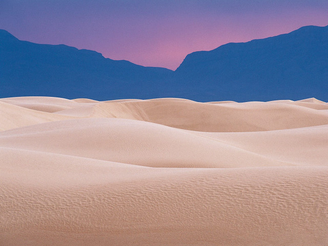 Desert mountain range pink sky #3 free wallpaper for desktop - medium preview image