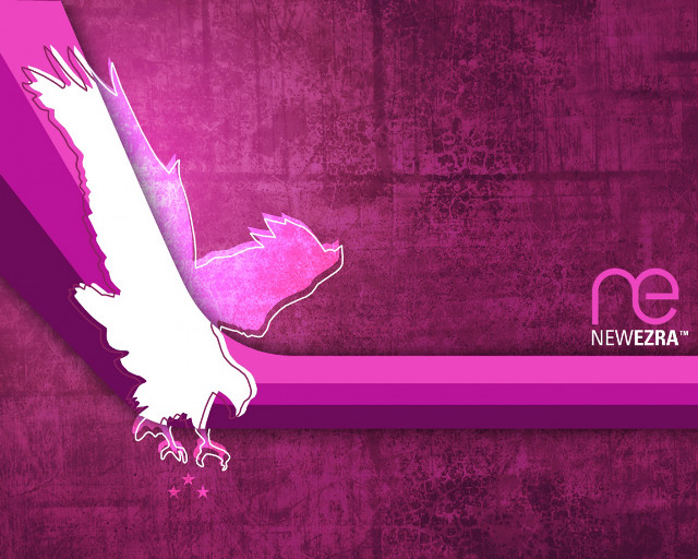 Pink white bird striped side free wallpaper for desktop - medium preview image