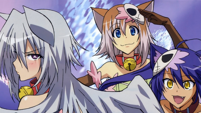 Anime characters long hair big free wallpaper for desktop - medium preview image