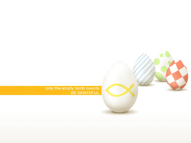 Group of eggs with message free wallpaper for desktop - medium preview image