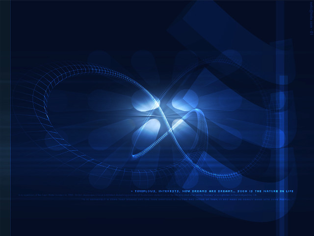 Blue abstract background spiral design #8 free wallpaper for desktop - medium preview image