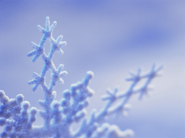 Snowflake blue sky background snowflakes free wallpaper for desktop - medium preview image