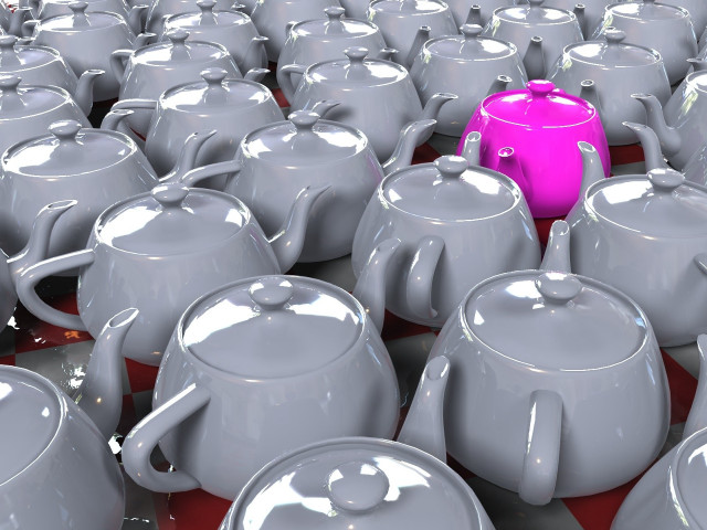 Teapots pink red surface group #2 free wallpaper for desktop - medium preview image