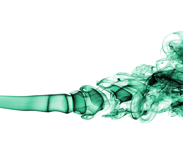 Green smoke white background black free wallpaper for desktop - medium preview image