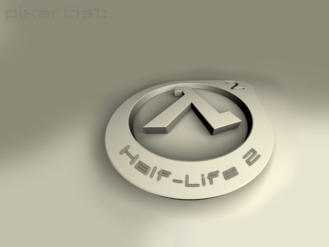 Metal sign white gray circle free wallpaper for desktop - medium preview image