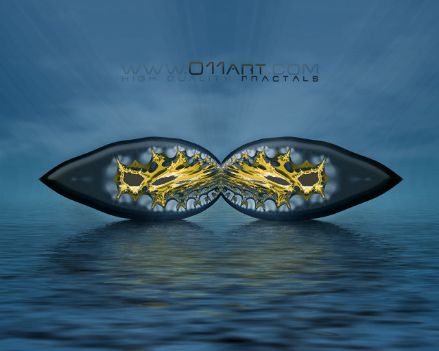 Yellow black watercraft ocean blue #2 free wallpaper for desktop - medium preview image