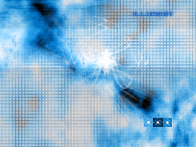 Blue white starcluster hologram cloud free wallpaper for desktop - medium preview image