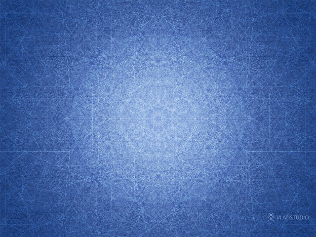 Blue background lines dots square free wallpaper for desktop - medium preview image