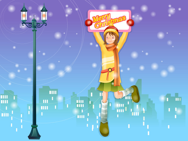 Girl holding sign hands up #4 free wallpaper for desktop - medium preview image