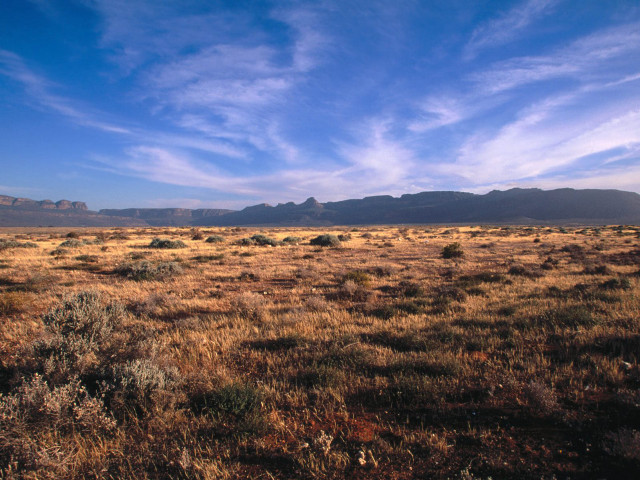 Field mountain blue sky clouds #4 free wallpaper for desktop - medium preview image