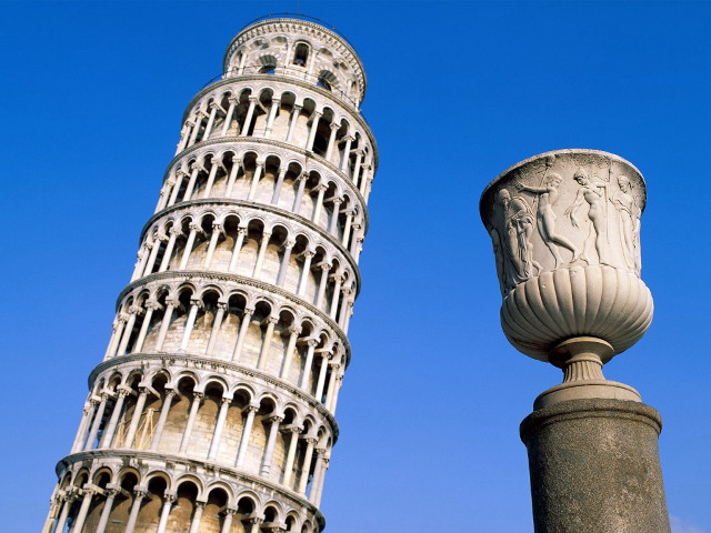 Tall tower statue building cup free wallpaper for desktop - medium preview image
