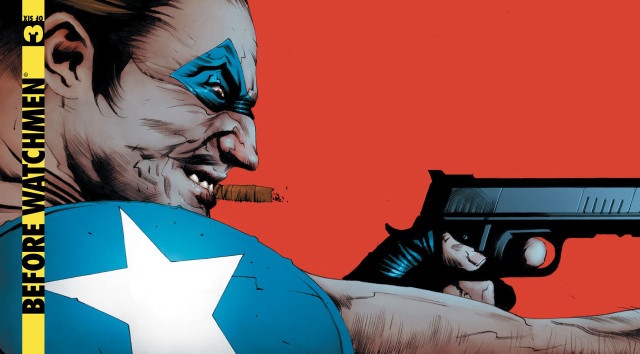 Man gun star red background free wallpaper for desktop - medium preview image