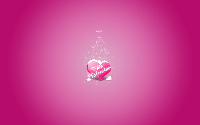 Pink heart message star top #2 free wallpaper for desktop - medium preview image