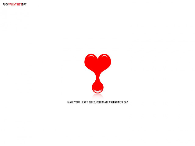 Red heart blood white background free wallpaper for desktop - medium preview image