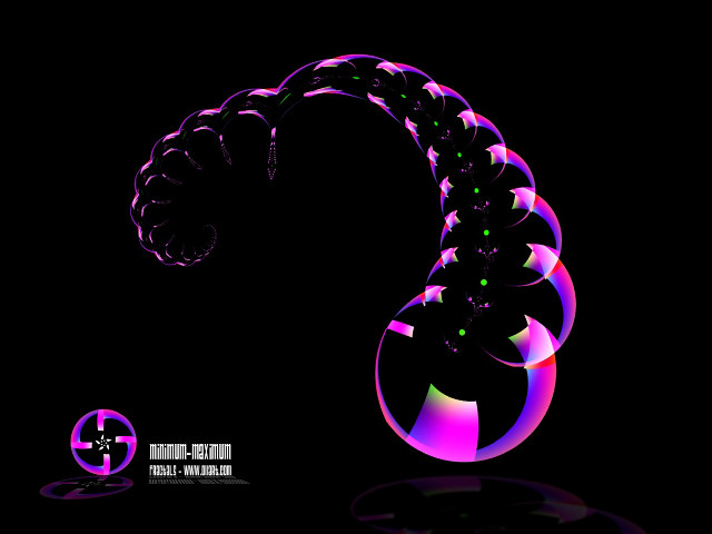 Purple black abstract swirling ambient free wallpaper for desktop - medium preview image