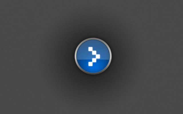 Blue button pixelated cross dark #3 free wallpaper for desktop - medium preview image
