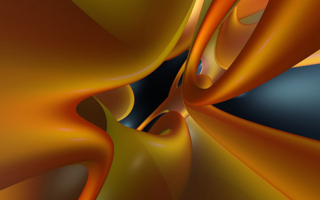 Yellow black background orange design #2 free wallpaper for desktop - medium preview image