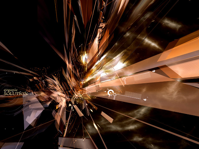 Large abstract picture lights center #2 free wallpaper for desktop - medium preview image