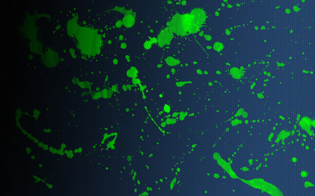 Blue green abstract aurora night free wallpaper for desktop - medium preview image