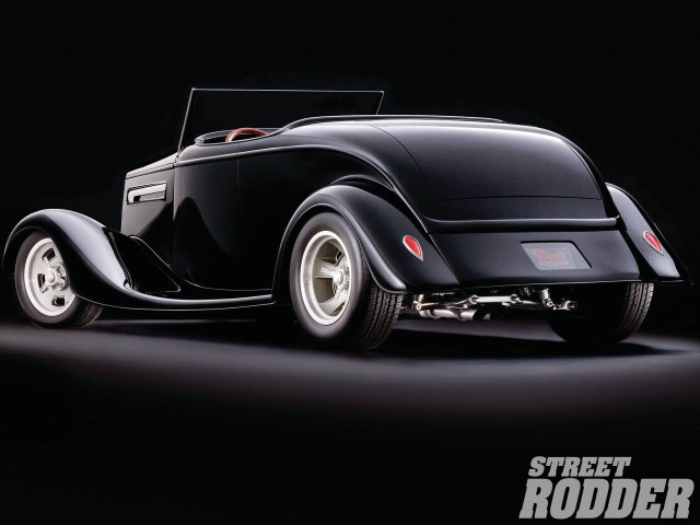 Black car laptop street roder free wallpaper for desktop - medium preview image