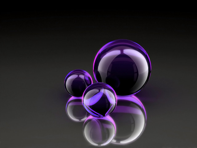 Purple balls table black surface #5 free wallpaper for desktop - medium preview image
