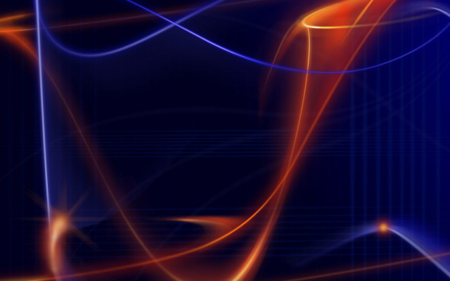 Blue orange background lines curves #2 free wallpaper for desktop - medium preview image