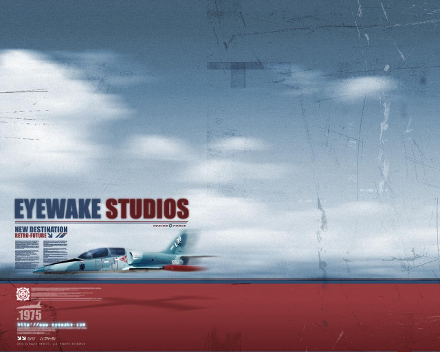 Plane blue sky clouds banner free wallpaper for desktop - medium preview image