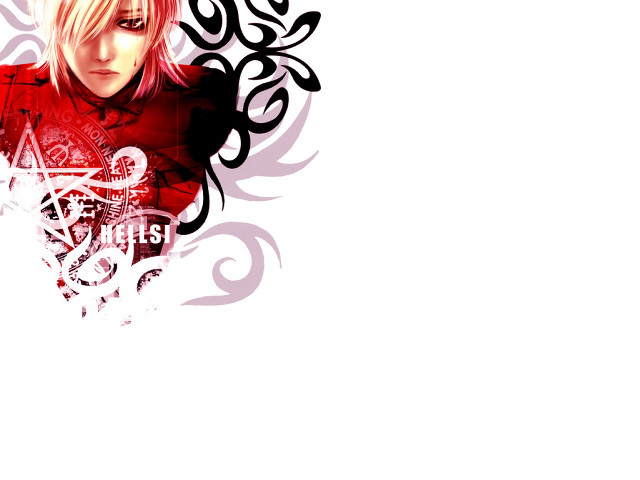 Girl pink hair red shirt free wallpaper for desktop - medium preview image