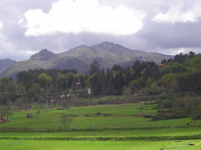Green field mountain clouds sheep free wallpaper for desktop - medium preview image
