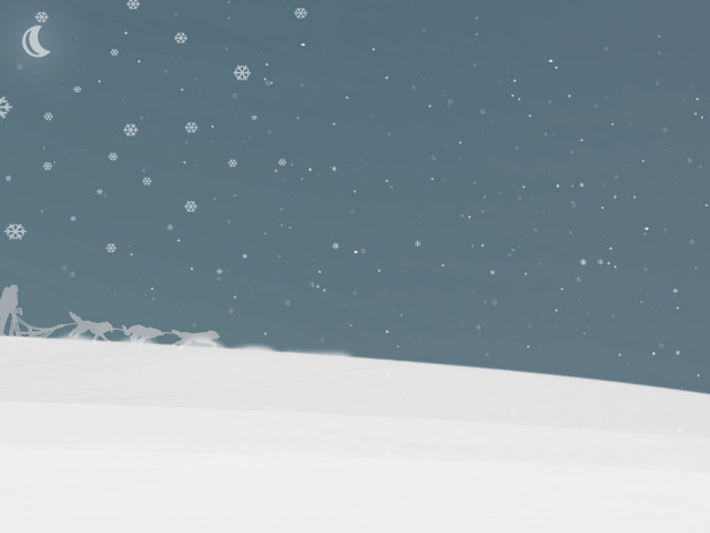 Snowboard night fullmoon aurora astronaut free wallpaper for desktop - medium preview image