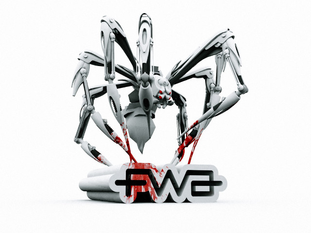 Robot knife blood arms legs free wallpaper for desktop - medium preview image