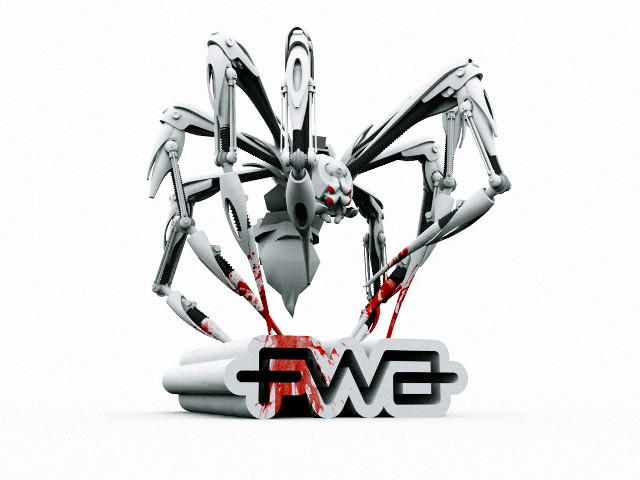 Robot knife blood running body #3 free wallpaper for desktop - medium preview image