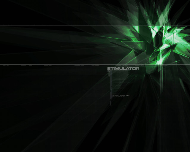 Green black background large flower #2 free wallpaper for desktop - medium preview image