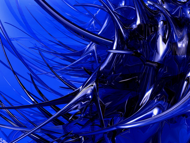 Blue abstract background lines curves #5 free wallpaper for desktop - medium preview image