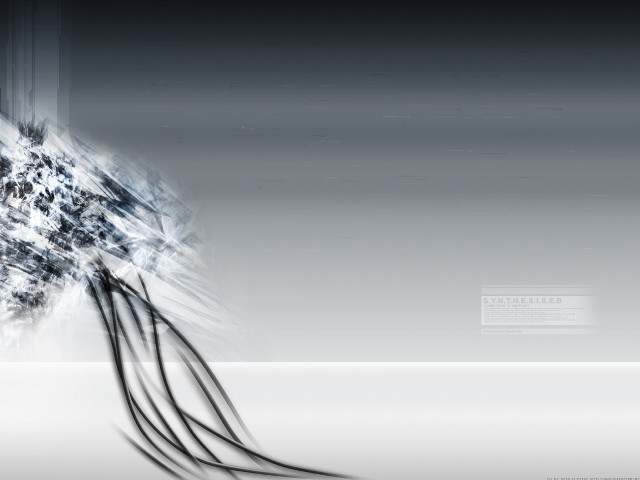 Black white jellyfish water blurry free wallpaper for desktop - medium preview image