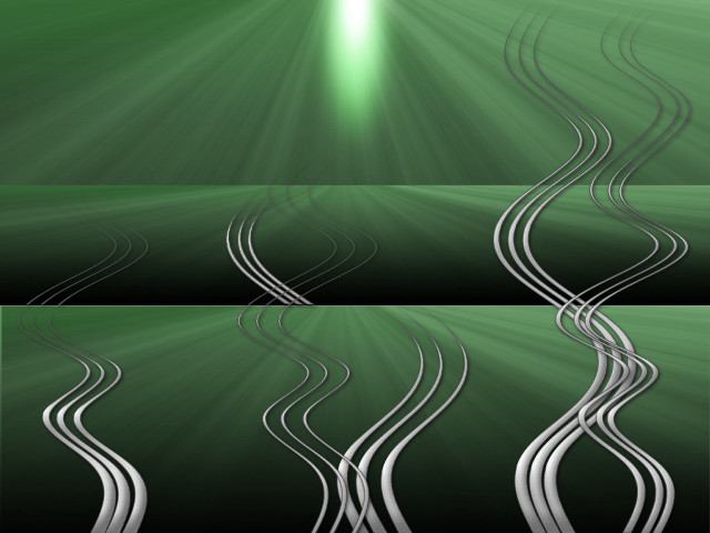 Green background white line pattern #4 free wallpaper for desktop - medium preview image