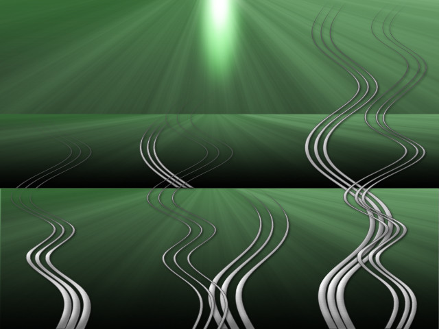 Green background white line pattern #3 free wallpaper for desktop - medium preview image